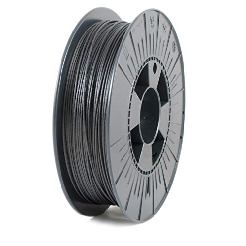ICE FILAMENTS, CARBON Filament, 3D Drucker Filament, 1.75mm, 0.50kg, Amazing Asphalt (Grau)