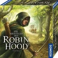 Die Abenteuer des Robin Hood, Kooperatives Abenteuer-Spiel für die ganze Familie, mit offener Spielwelt und sich veränderndem Spielplan, spannendes Gesellschaftsspiel von KOSMOS