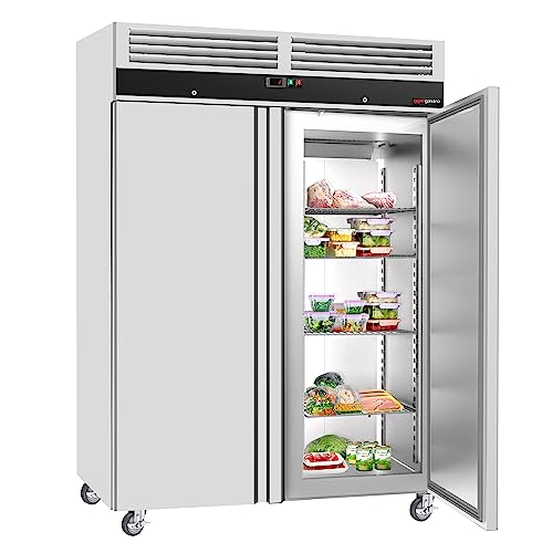 GGM Gastro | KS1200ND | Kühlschrank ECO - 1200 Liter - mit 2 Türen