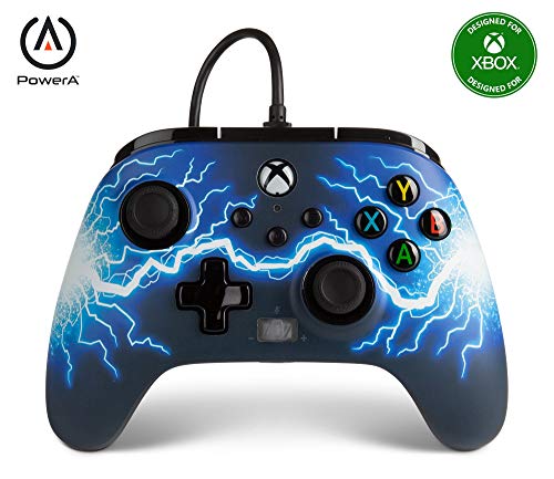 Verbesserter kabelgebundener PowerA Controller für Xbox Series X|S – Arc Lightning