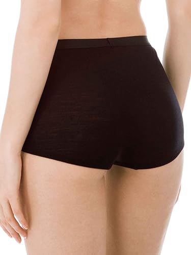 Calida Damen Panties True Confidence Panty 24435, Gr. 40 (Herstellergröße: L), Schwarz (Ws Schwarz 996)