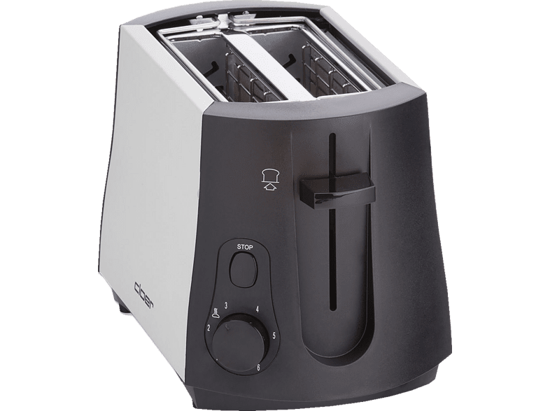 CLOER 3410 Toaster Schwarz (825 Watt, Schlitze: 2) 2
