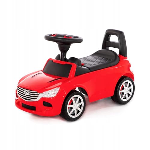 Rutscher Auto rot Super Car Nr.4 Sound Kinder Rutscherfahrzeug Lauflernhilfe