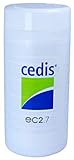 Cedis Reinigungstücher (Spenderbox 90 Stk. + 1 x 90 Stk. Nachfüllpack)