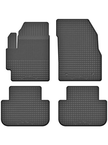 KO-RUBBERMAT Gummimatten Fußmatten 1.5 cm Rand geeignet zur Mitsubishi Outlander III (Bj. ab 2012) ideal angepasst 4 -Teile EIN Set
