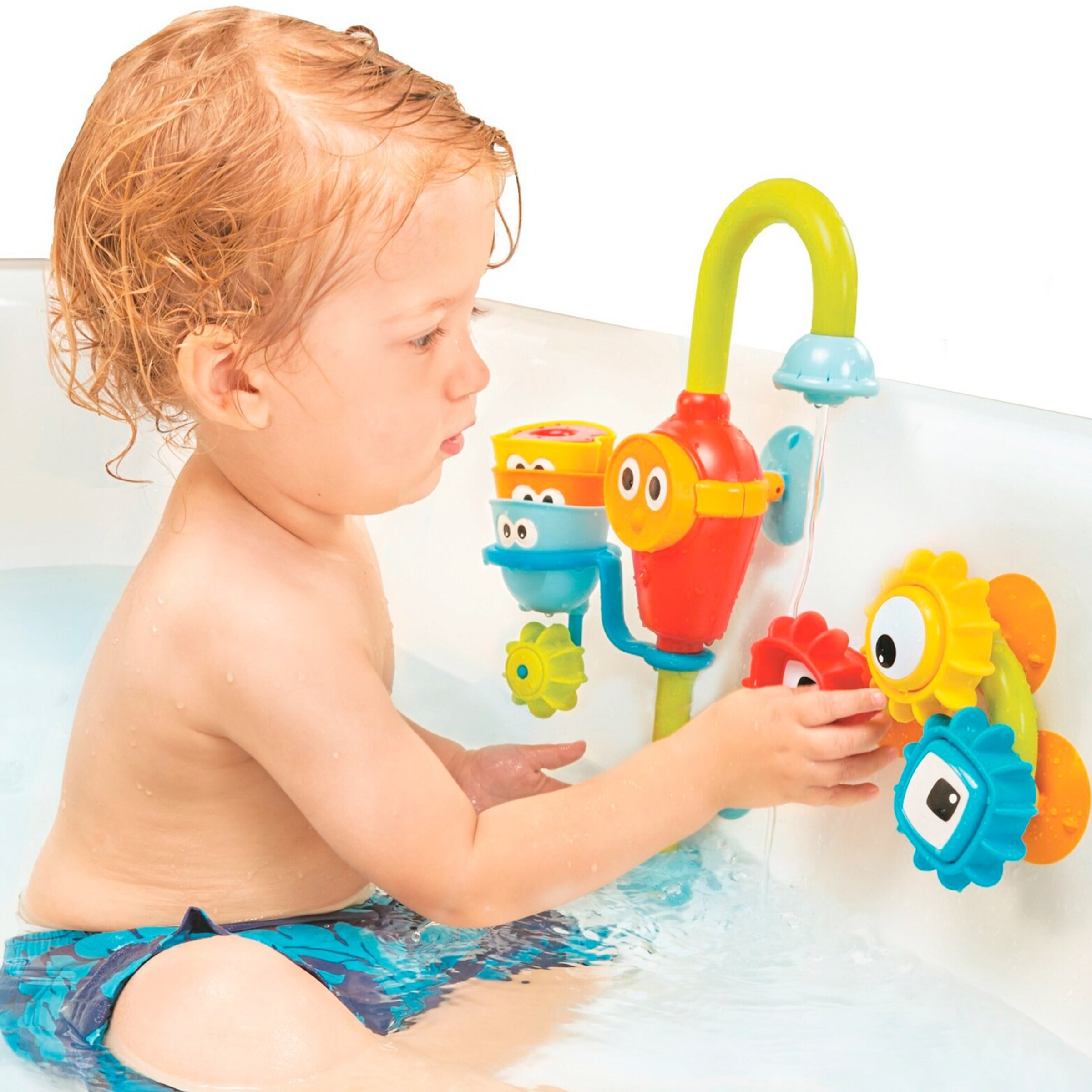 Yookidoo Badespielzeug Wasserspiel Dusche Pro 3