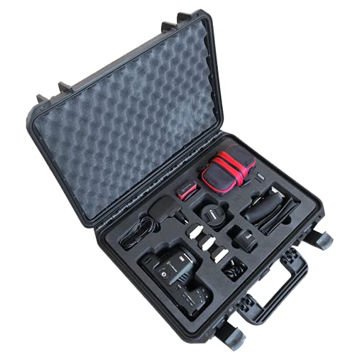 Professioneller Transportkoffer für Blackmagic 6K Pocket Cinema Kamera und Zubehör; wasserdichter Outdoor Case IP67