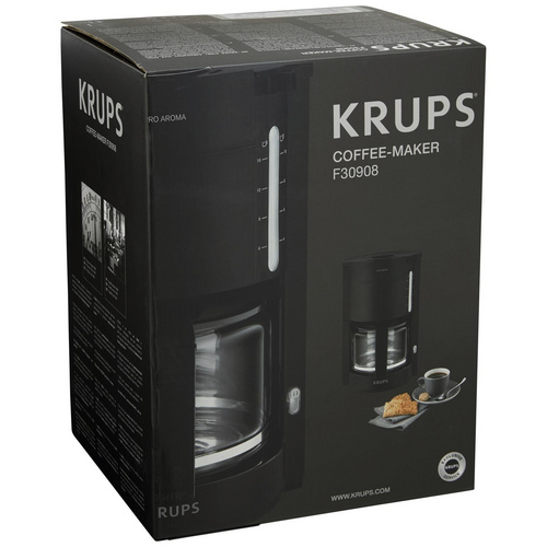 KRUPS Kaffeemaschine »Pro Aroma«, 1050 w - schwarz