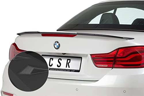 CSR-Automotive Heckflügel mit ABE Kompatibel mit/Ersatz für BMW 4er F33 / M4 F83 Cabrio HF673-S