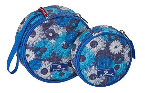 Eagle Creek Kofferorganizer Pack-It Original Quilted Circlet Set platzsparende Packtasche für die Reise, daisy chain blue