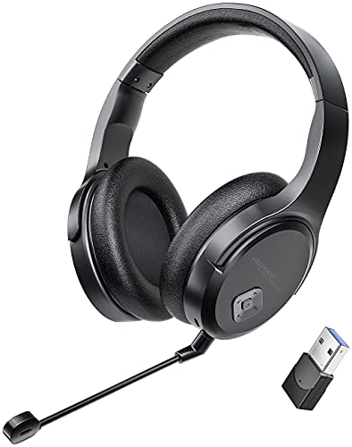 auvisio Gaming Headset: Digitales Funk-Headset mit abnehmbarem Mikrofon, 8 Std. Laufzeit, USB (Stereoheadset)