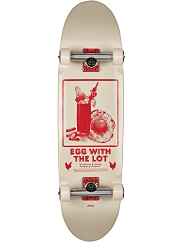 Globe Skateboard Banshee Eggy Off-White/The Lot 8.625