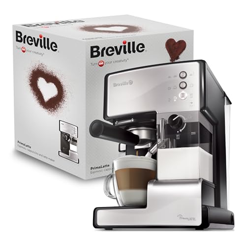 Breville VCF045X Kaffeemaschine, 1.5 liters, Weiß/Metallic