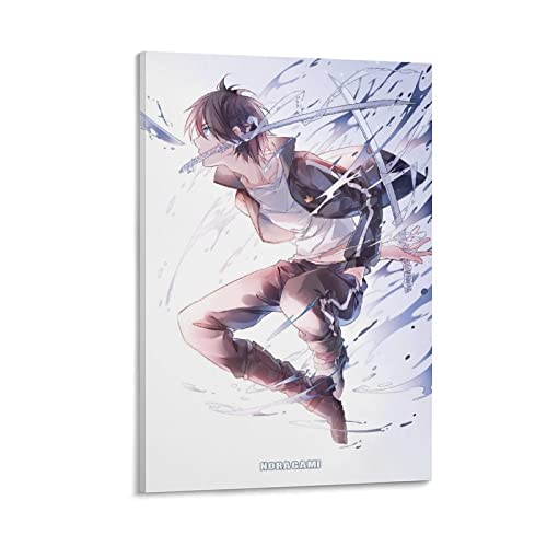 Yato Noragami Anime Kunstposter 2 Kunstposter Leinwandgemälde Dekor Wanddruck Foto Geschenke Zuhause Modern Dekorative Poster Gerahmt/ungerahmt 30 x 45 cm