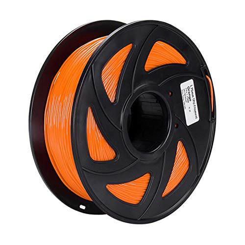 Eighosee Flexibles TPU-Filament, 1,75 mm, 1 kg/Spule, 3D-Druck, elastisches Material, Zubehör für 3D-Drucker-Zubehör, Orange