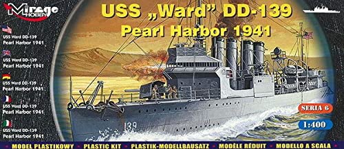 Mirage Hobby 40601 - USS Ward DD-139 Pearl Harbor 1941, Schiff