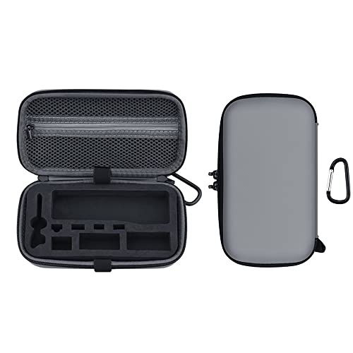 JLANDA Mini-Tragetasche for DJI Pocket 2 Creator Combo, tragbare Aufbewahrungsbox, Dämpfungsbox, Reiseschutz, Handheld-Gimbal-Zubehör (Color : Grey Bag)