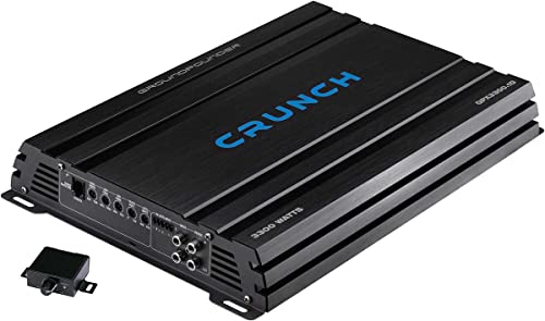 Crunch GPX3300.1D Class D Digital Mono 1-Kanal Verstärker 3300 Watt
