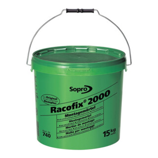 Sopro Montagemörtel Racofix® 2000 1:3 (Wasser/Mörtel) 15kg Eimer