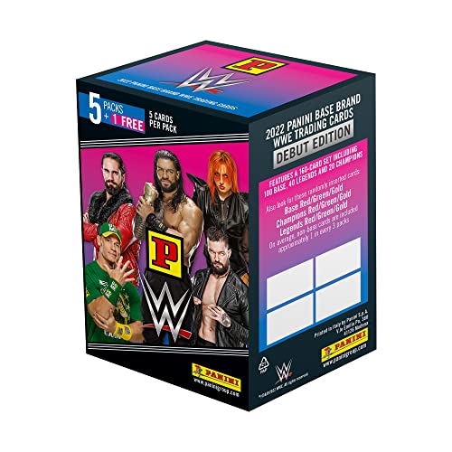 Panini WWE 2022 Debut Edition Sammelkarten-Kollektion Blaster Box
