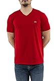 Lacoste Herren TH6710 T-Shirt, Rouge, XXL