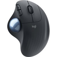 Logitech ERGO M575 - Trackball - optisch - 5 Tasten - kabellos - 2.4 GHz, Bluetooth 5.0 LE - kabelloser Empfänger (USB) - Graphite