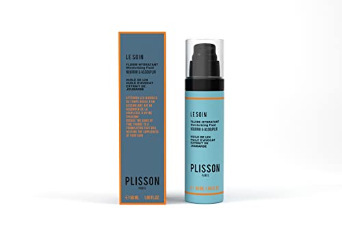 Plisson - Feuchtigkeitsspendende Flüssigkeit für das Gesicht – alle Hauttypen – 98 % Inhaltsstoffe natürlichen Ursprungs, Schornsteinextrakt, Leinöl und Avocadoöl – hergestellt in Frankreich – 50 ml