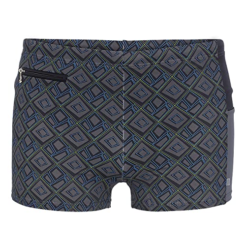 Fashy Herren Badehose, dunkelgrau, 10