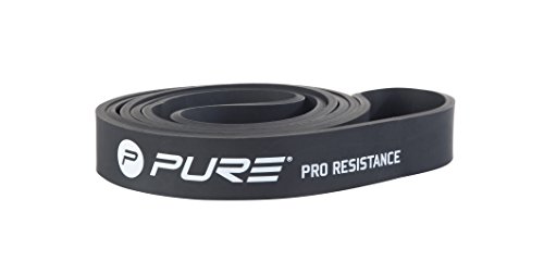 Pure2Improve Widerstand-Fitnessband Stark, schwarz, 101,6x2,8x0,45cm, P2I200110