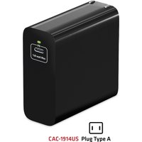 Club 3D - Netzteil - GaN-Technologie - 140 Watt - 5 A - Power Delivery 3.1 (24 pin USB-C) - auf Kabel: USB-C