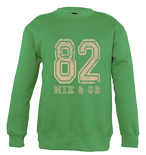 Supportershop Unisex-Kinder-Sweatshirts Einheitsgröße grün