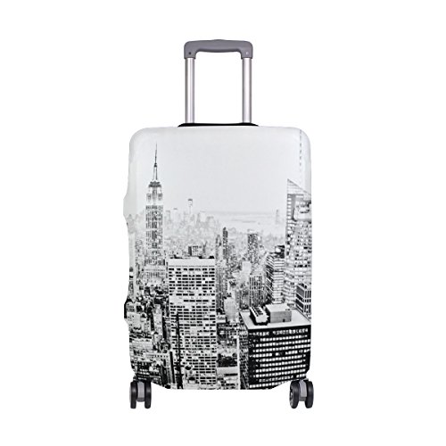 ALAZA Empire State Building in New York Gepäckabdeckung Für 18-20 Zoll Koffer Spandex Reise-Schutz