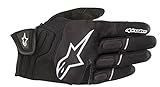 Alpinestars Motorradhandschuhe Atom Gloves Black White, Schwarz/Weiss, XL