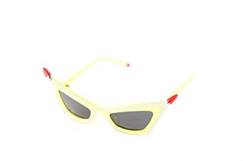 Moschino Damen MO-822S-04 Sonnenbrille, Gelb (Yellow), 48