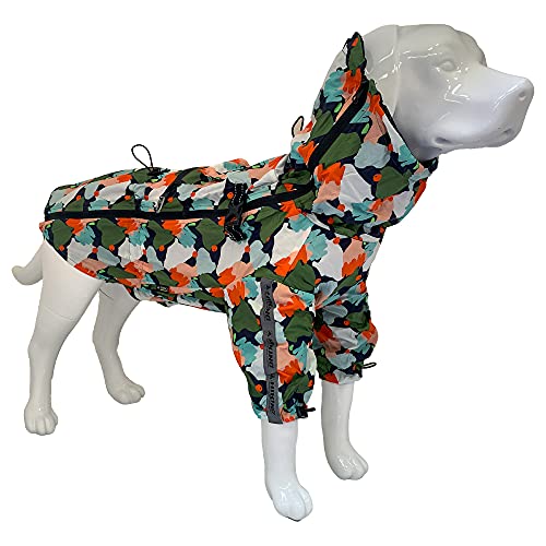 Croci Go Harlequin, wasserfest, für Hunde, Größe 65 cm – 383 g