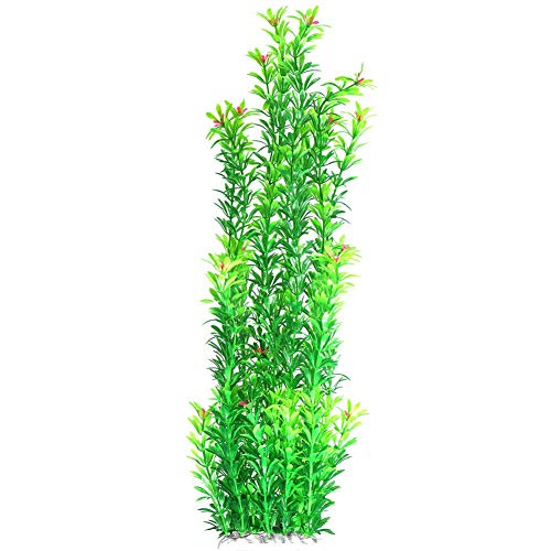 Xiangze Aquarium Pflanzen Bonsai Gras Wasser Wasserpflanze Gummi/Kunststoff Indoor Zierpflanze für Landschafts Ornament