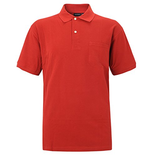 Redfield Polo Shirt großen Größen bis 8 XL, Größe:7XL;Farbe:Rot