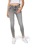 Mavi Damen Adriana Jeans, lt Smoke Denim, 34/28