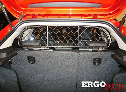 ERGOTECH Trennnetz/Hundenetz RDA65-XXXS kar004, für Hunde und Gepäck. Sicher, komfortabel für Ihren Hund, garantiert!