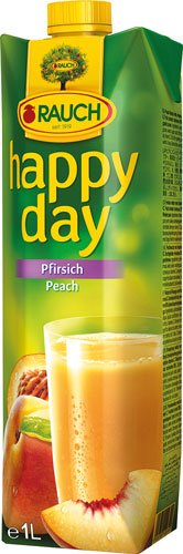 12x Happy Day - Pfirsich - 1000ml