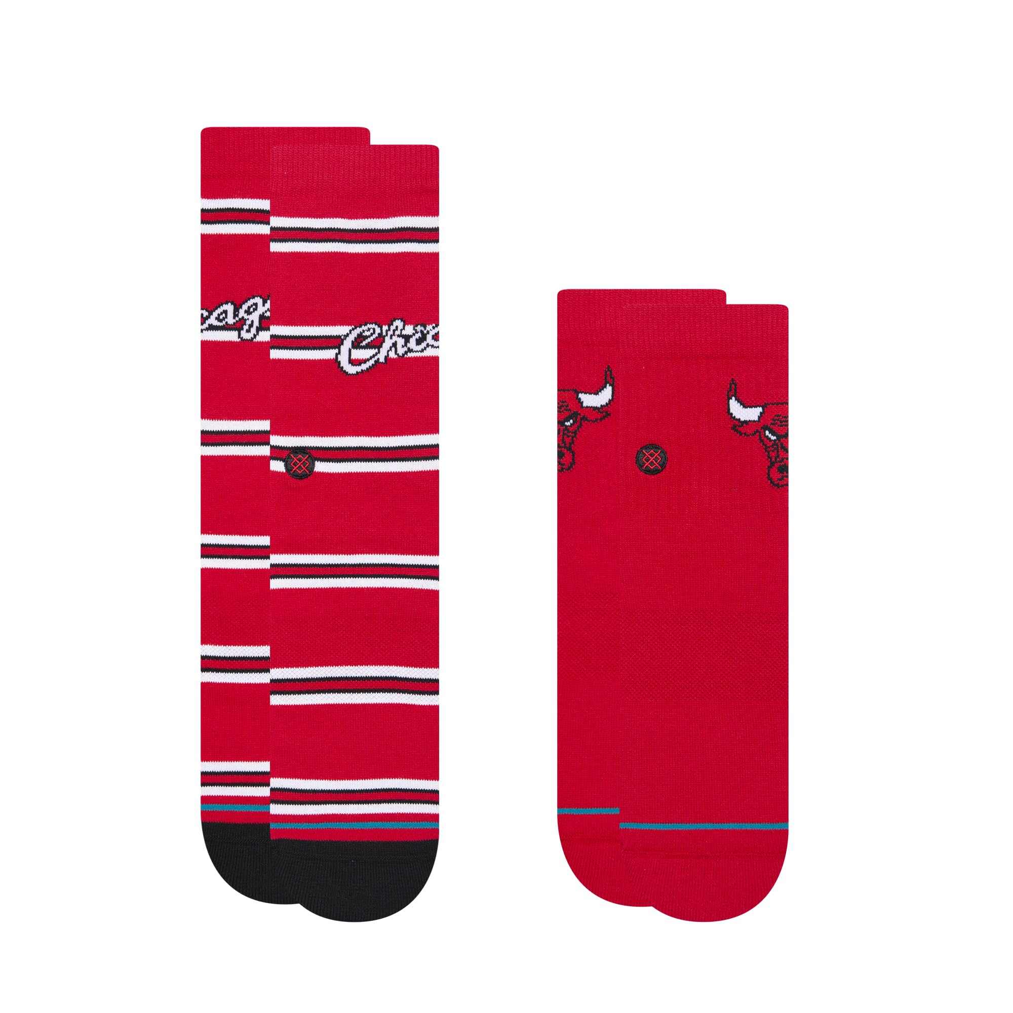 Stance Socks - BULLS CLASSICS 2 Pack (Rot, Groß)
