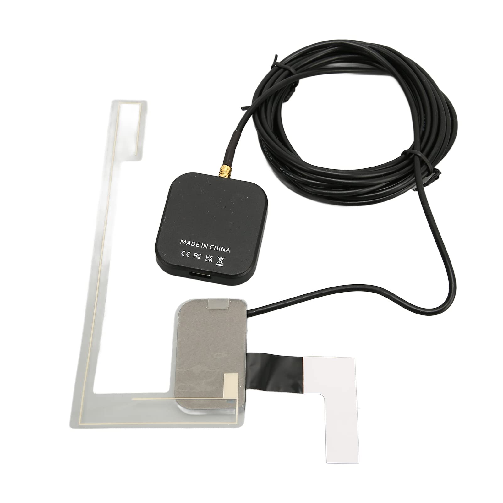 Digitaler Audio-Rundfunkempfänger, DAB DAB + Box-Radioempfänger USB-HD-Radioempfänger mit Antenne für Auto Audiosystem für Auto