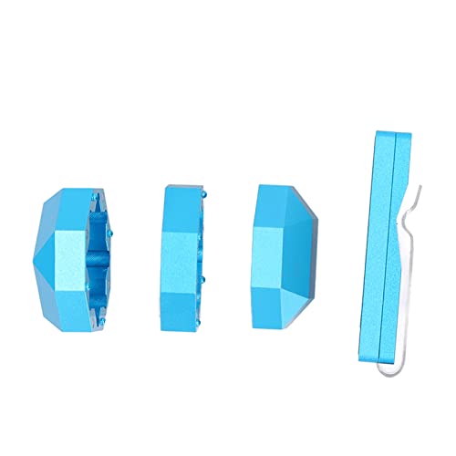 minifinker Pool Chalk Clip, Queue Chalk Holder Universal Portable für Billardzubehör(Blau)