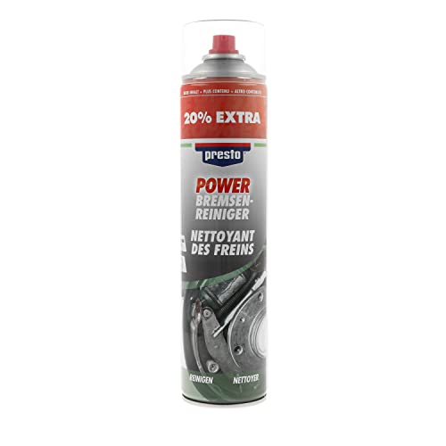 Motip Schwarz S5839 Reinigungsmittel Bremsbeläge Presto und Aerosol, 600 ml