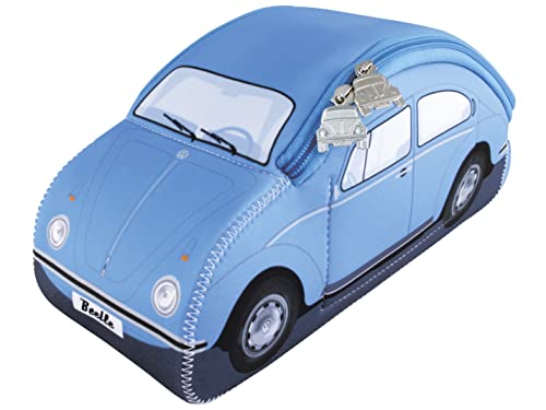 BRISA VW Collection VW KÄFER 3D Neopren Mäppchen - Hellblau