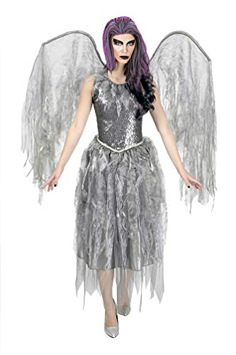 Karneval-Klamotten Horror Engel Kostüm Todesengel Halloween mit Flügeln