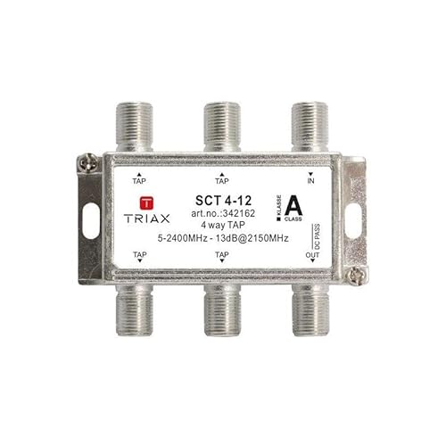 TRIAX 342162 SCT 4-10 Abzweigdose, 10 dB, 2,4 GHz