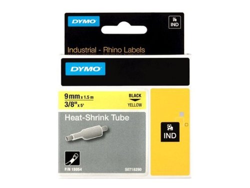 Best Price Square TUBING, Heat Shrink, 9MMX1.5M, YL 18054 by DYMO