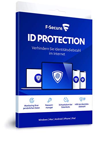 F-Secure ID Protection|Standard|5 Geräte|1 Jahr|PC/MAC/IOS/Android|Download|Download