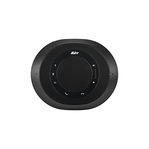 AVer FONE540 Speakerphone Bluetooth Wireless & USB, W125843531 (Bluetooth Wireless & USB, Daisy-Chain Option, Black)